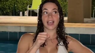 Gali Golan Hot nude Big Boobs in Pool – onlyfans leaks