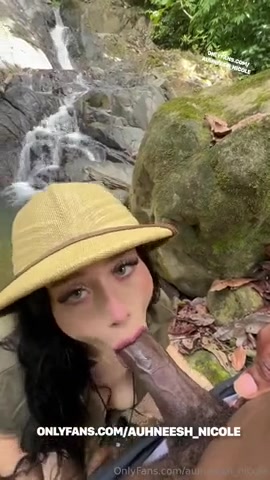 Auhneesh Nicole Outdoor SexTape Porn Video Leaked