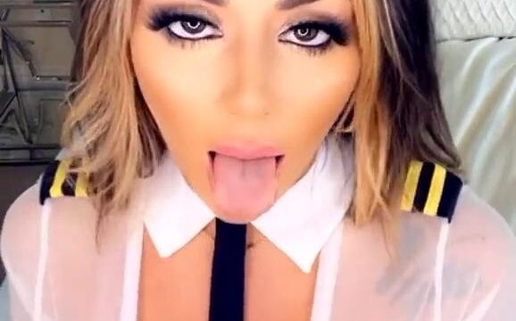 Juli Annee Nude Horny Flight Attendant Video Leaked